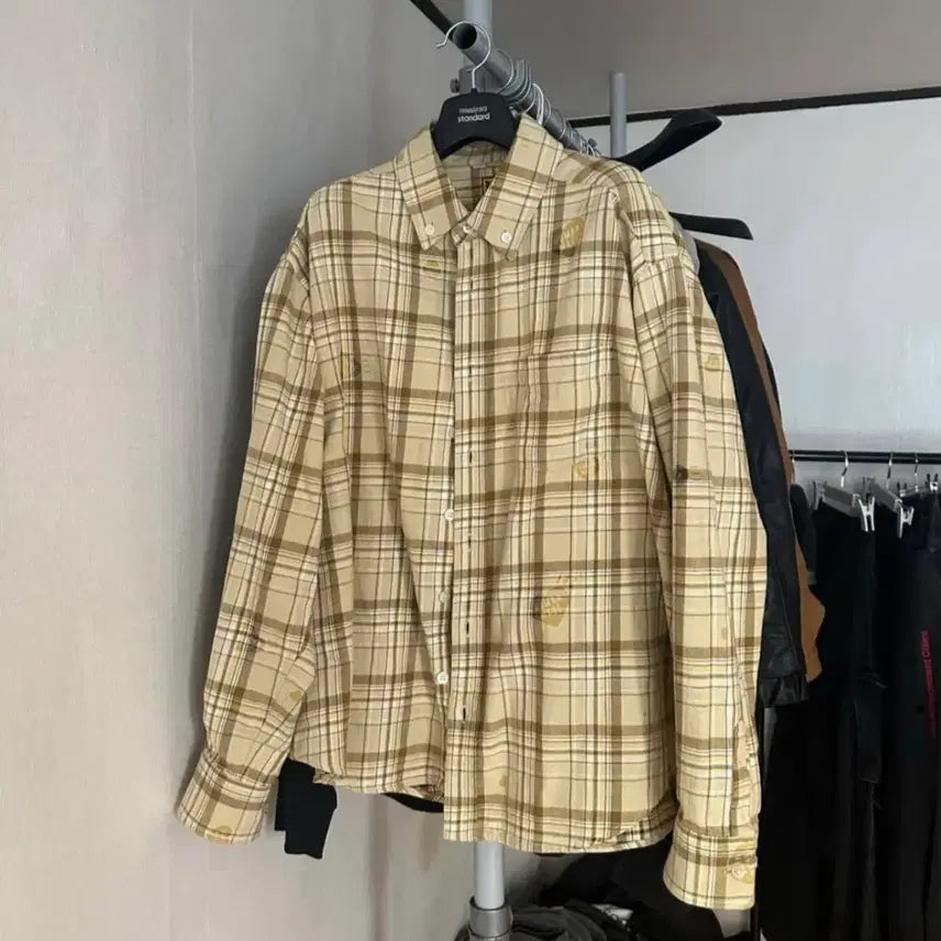 [BUNJANG] Human Made Seongsu Checkered Shirt XL / 휴먼메이드 성수 체크셔츠 XL