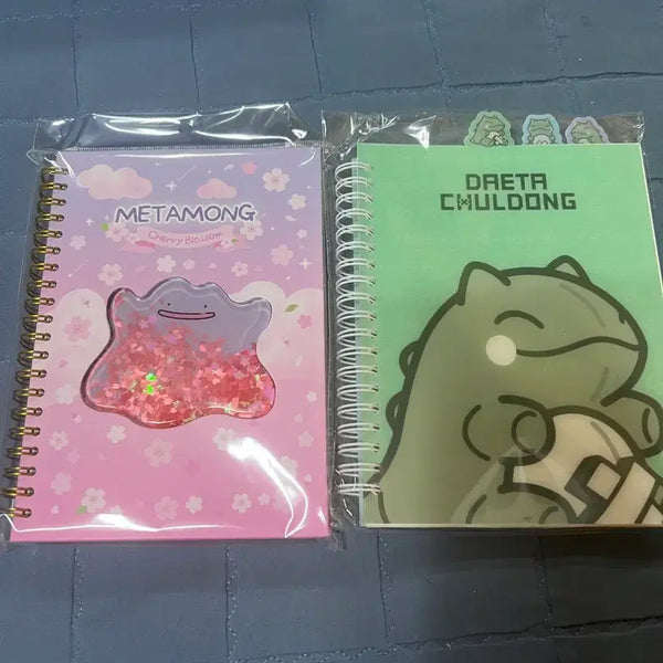 [BUNJANG] Pokemon Ditto Shining Notebook, The Movie Pokémon Ranger and the Temple of the Arceus Index Notebook / 포켓몬 메타몽 샤이닝 노트, 대타출동 인덱스 노트