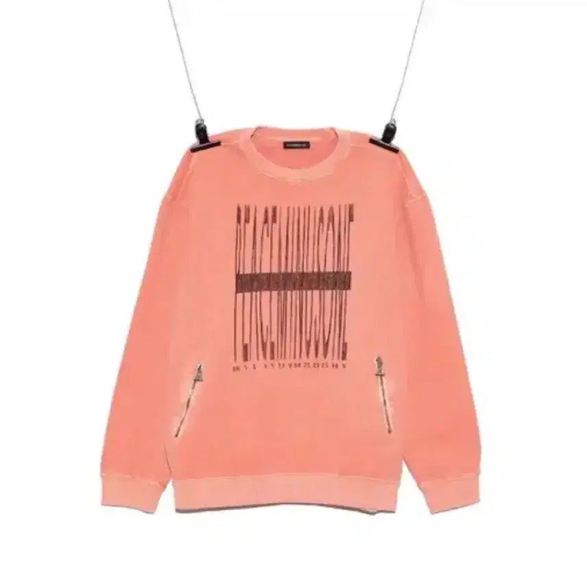 [BUNJANG] Peaceminusone Long Sleeve Salmon / 피스마이너스원 롱슬리브 살몬