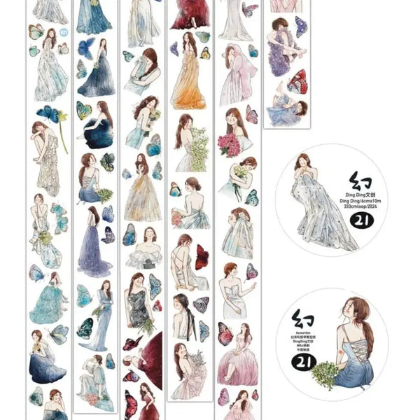 [BUNJANG] Dingding Mate Kiss Cut Sticker Set (21) / 딩딩마테 21번(키스컷)