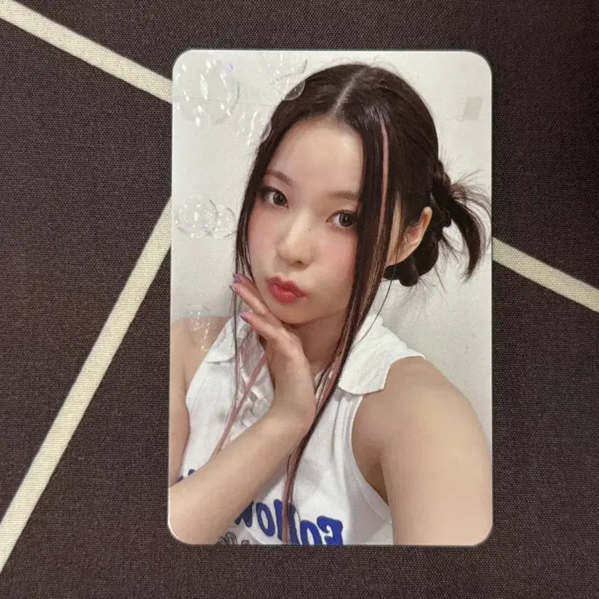 [BUNJANG] NMIXX Expergo Makestar Lucky Draw Gyujin Photocard / 엔믹스 expergo 메이크스타 특전 규진 포카 비눗방울 nmixx