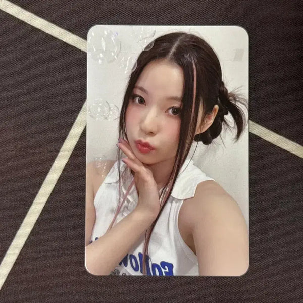 [BUNJANG] NMIXX Expergo Makestar Lucky Draw Gyujin Photocard / 엔믹스 expergo 메이크스타 특전 규진 포카 비눗방울 nmixx