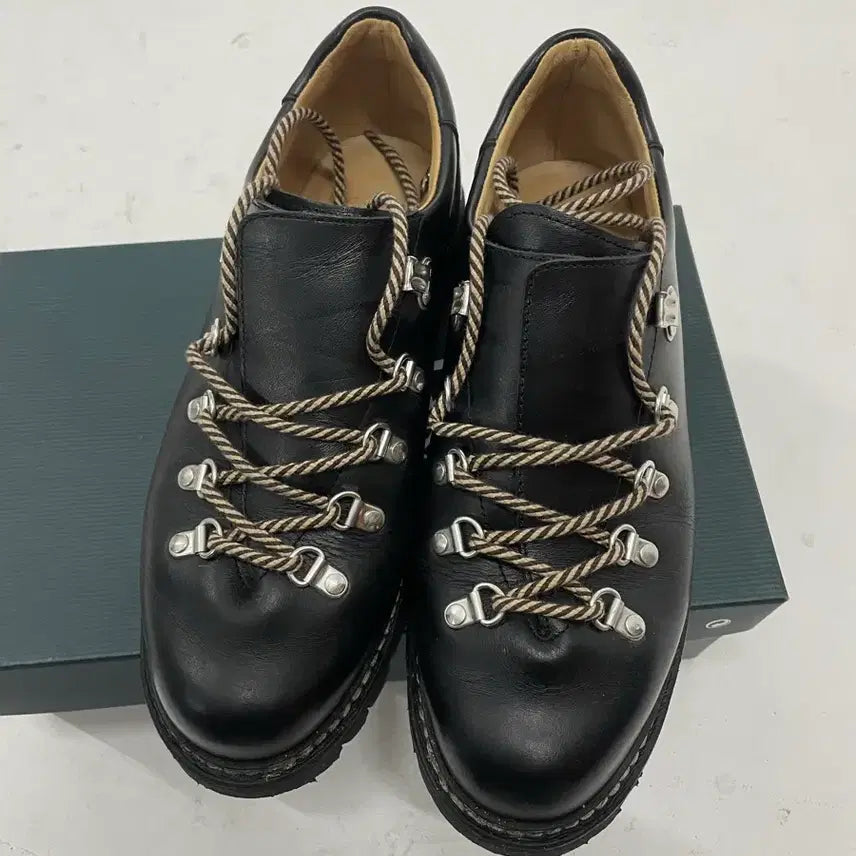 [BUNJANG] Paraboot Clusaz Black Suede Ankle Boots / 파라부트 클루사즈 블랙