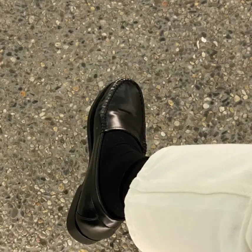 [BUNJANG] Bass Black Loafers (The Row Style) / bass 바스 블랙 로퍼(더로우st)