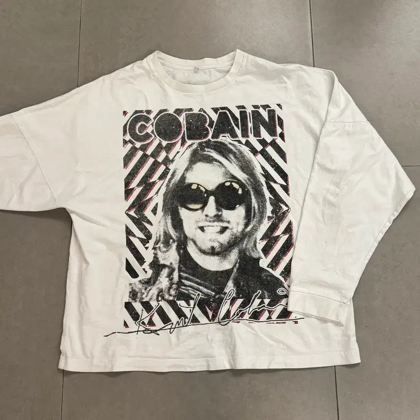 [BUNJANG] R13 Kurt Cobain Long Sleeve T-Shirt XL / R13 커트코베인 티셔츠 XL