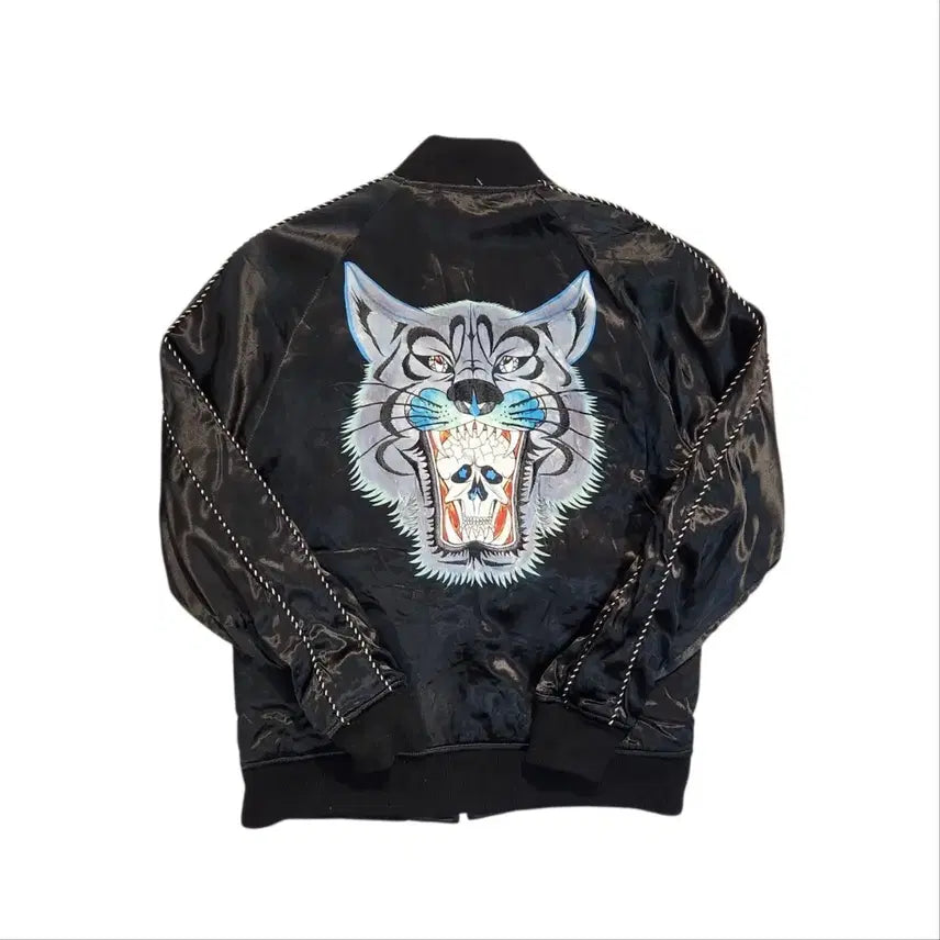 [BUNJANG] Wackomaria Svenia Reversible Wolf Sukajan Jacket / 와코마리아 스베니아 리버시블 울프스 스카잔
