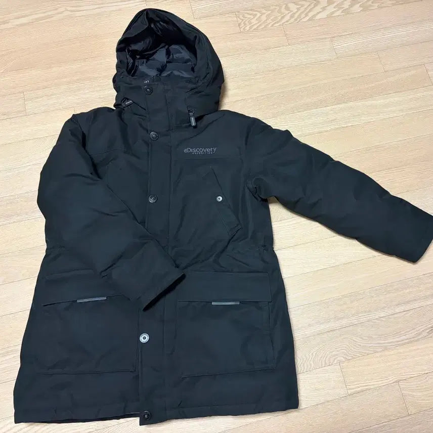 [BUNJANG] Discovery Expedition Black Padded Jacket / 디스커버리 익스페디션 블랙 패딩