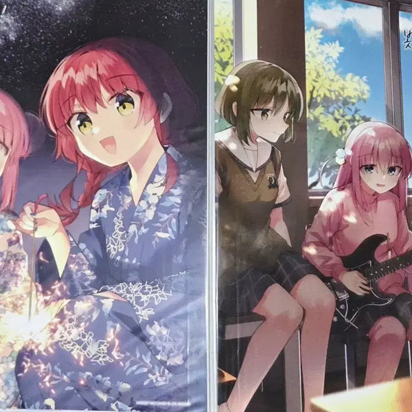 [BUNJANG] Bocchi the Rock! Volume 7 (First Edition, Sealed) + 2 Posters / 봇치 더 록! 7권 두권(초판,미개봉)+포스터 2종