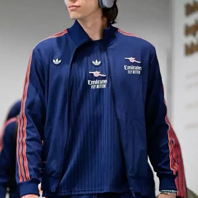 [BUNJANG] Arsenal Navy Tracksuit Set / 아스날 네이비 트랙탑 세트