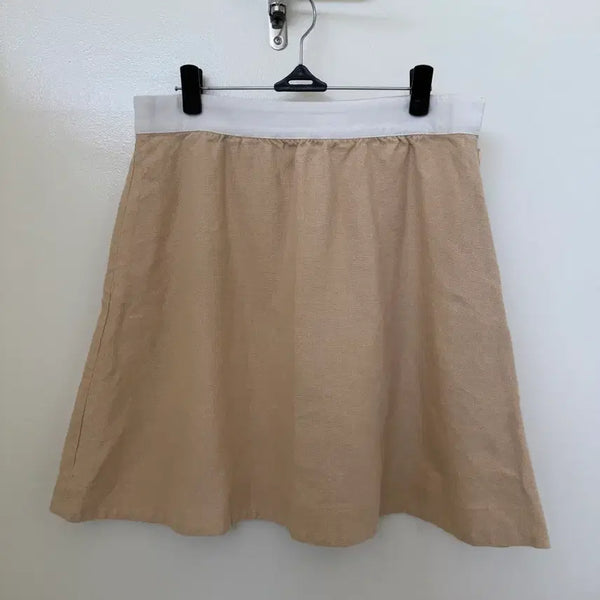 [BUNJANG] And Other Stories Beige Flare Skirt / 정품 앤아더스토리즈 베이지 플레어 스커트
