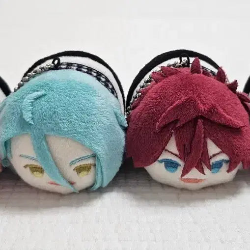 [BUNJANG] Ensemble Stars Crazy:B Mochi Mascot Plush Set - Rinne, Himero, Nikki, Kohaku (Unsealed) / 앙스타 모찌마스 린네 히메루 니키 코하쿠 크레이지비 개봉 전시품 일괄