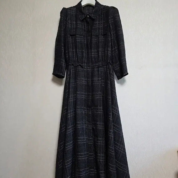 [BUNJANG] Chatelaine Long Dress / 샤트렌 롱 원피스