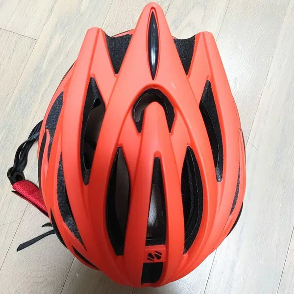 [BUNJANG] AH650 Bicycle Helmet (Orange/Black) / 안전한 자전거 헬멧 (오렌지/블랙)