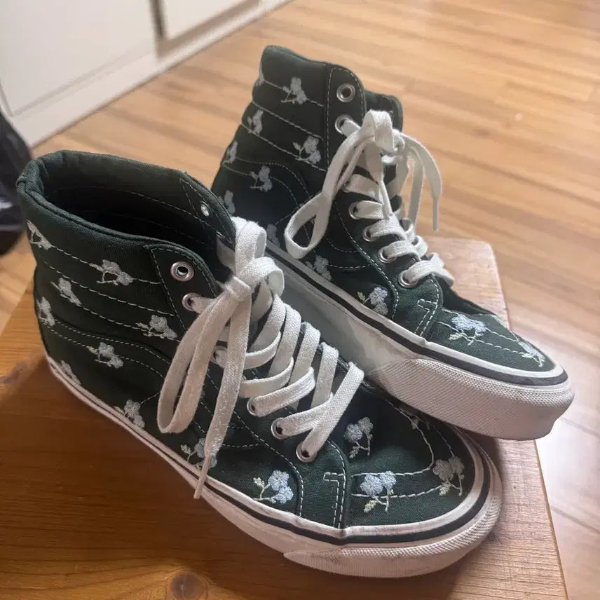 [BUNJANG] Vans x Sandy Liang Anaheim 44DX High Top Sneakers / 245 ) 반스x샌디리앙 애너하임44DX 하이탑