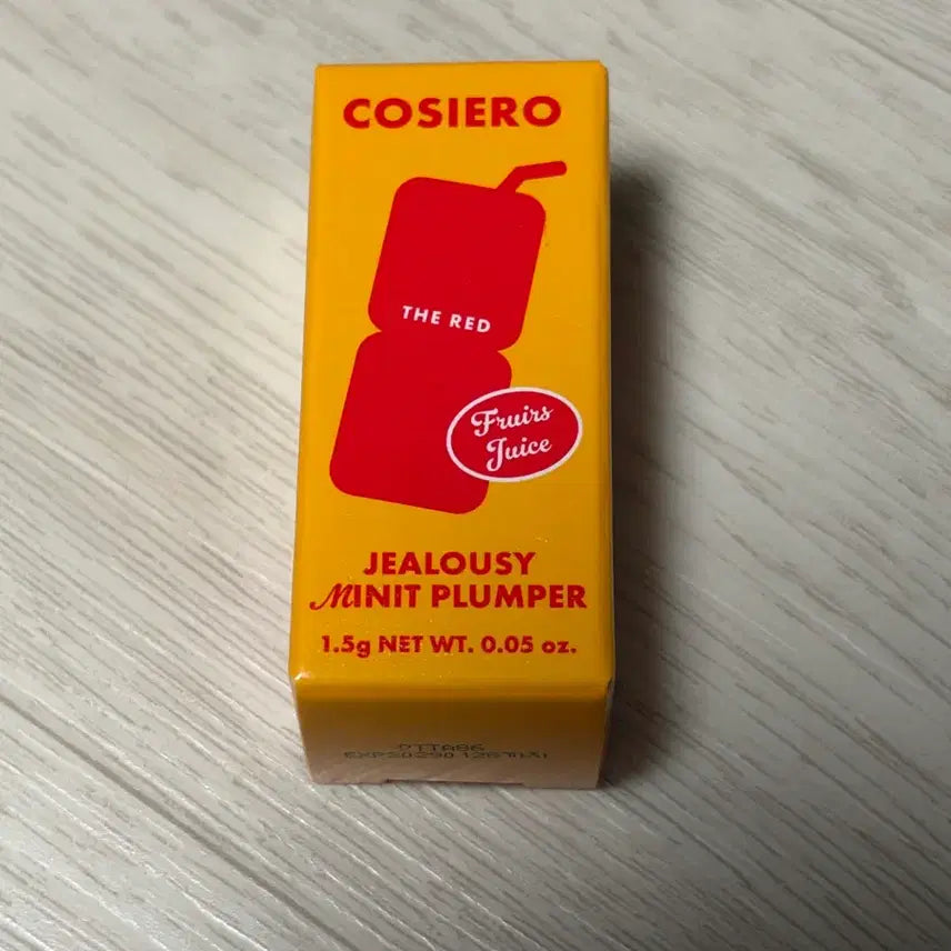 [BUNJANG] Cosirero Jealousy Minute Plumper Rich Red / [새제품] 코시에로 젤러시 미닛 플럼퍼 리치레드