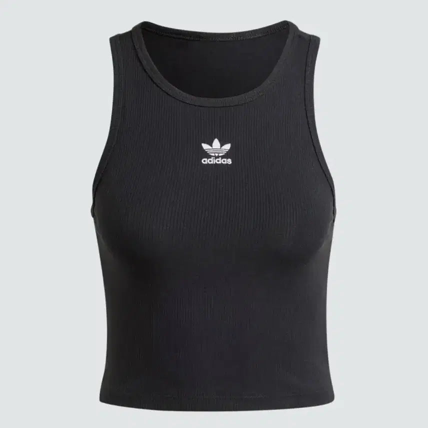 [BUNJANG] Adidas Rib Tank Top - Black / 품절상품 판매) 아디다스 립 탱크탑 - 블랙 / IW5736