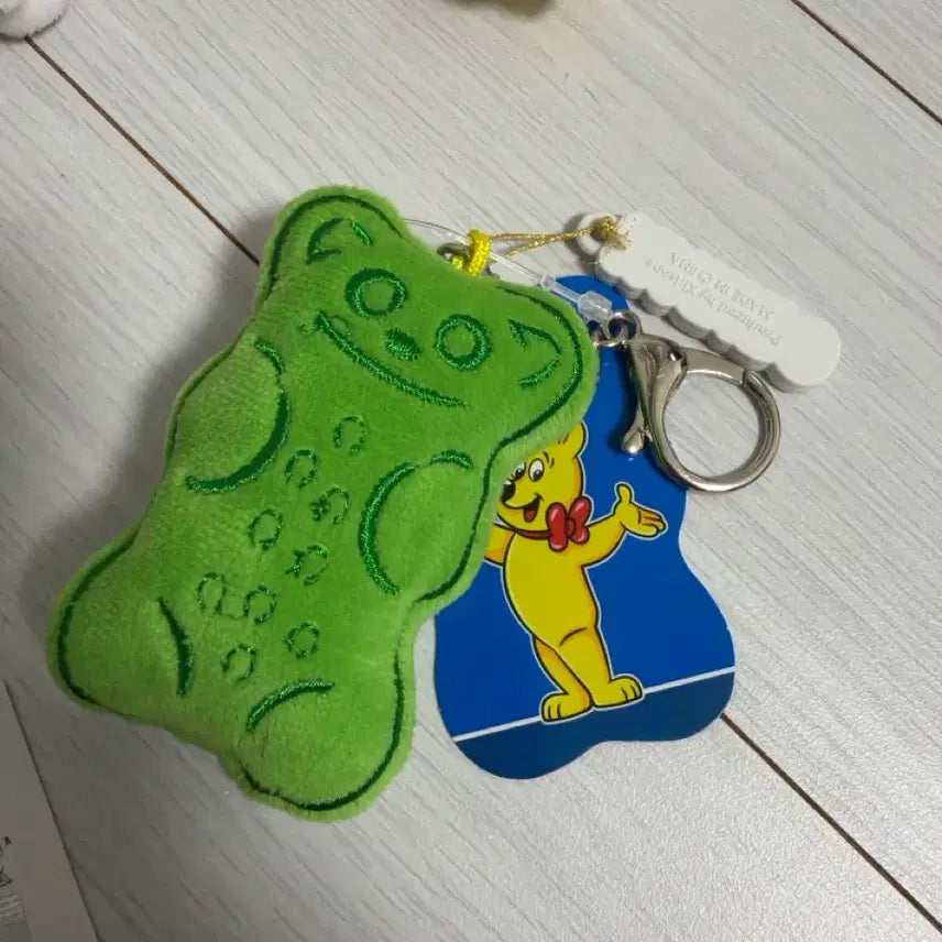 [BUNJANG] Haribo Gummy Bear Keychain Doll / 하리보 젤리 인형