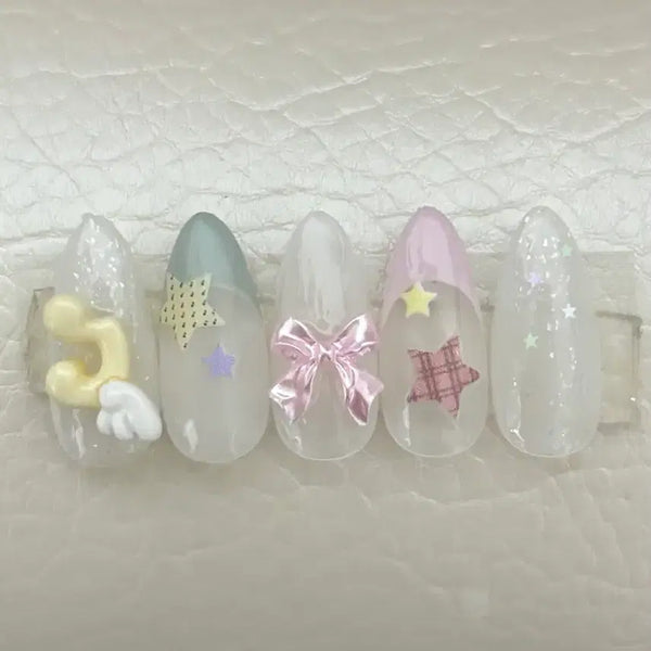 [BUNJANG] Handmade Shooting Star Nail Tips / 슈팅스타 수제 네일팁