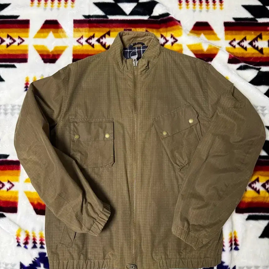 [BUNJANG] Barbour International Motorcycle Jacket Large / [L]바버 인터네셔널 모터사이클 자켓