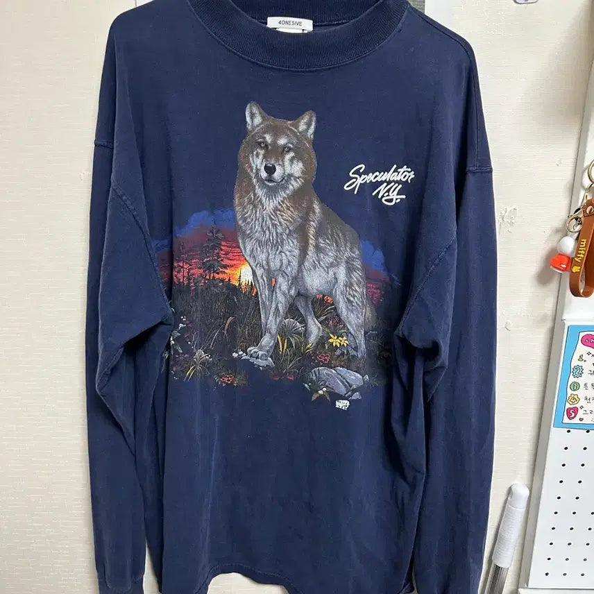 [BUNJANG] 4EVE Long Sleeve T-Shirt / 포원파이브 롱슬리브