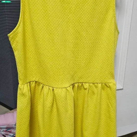 [BUNJANG] Forever 21 Yellow Flare Dress / 포에버21 옐로우 플레어 원피스