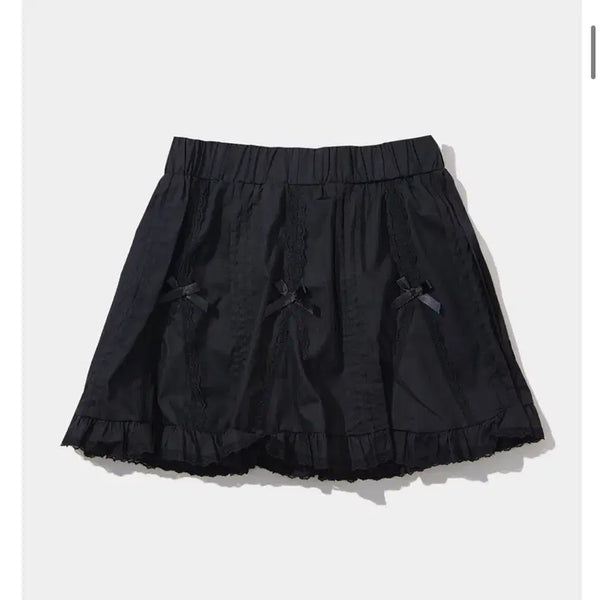 [BUNJANG] Lace Detail Skirt / 레이스 스커트