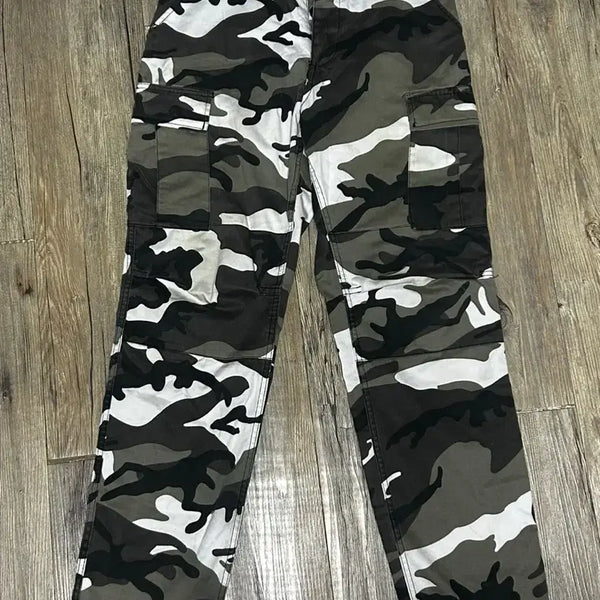 [BUNJANG] Rothco Camouflage Cargo Pants Military Style / 로스코 카모플라쥬 카고 바지 밀리터리 팬츠