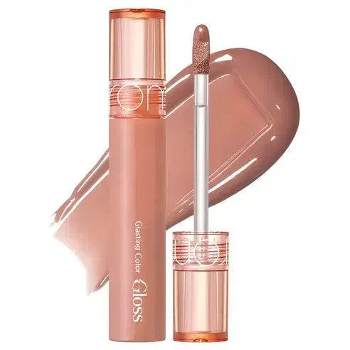 [BUNJANG] Rom&nd Glasting Color Gloss Lip Tint 02 Nutty Beige (Unused) / 롬앤 글래스팅 컬러 글로스 립틴트 02 너티베이그 (미사용)