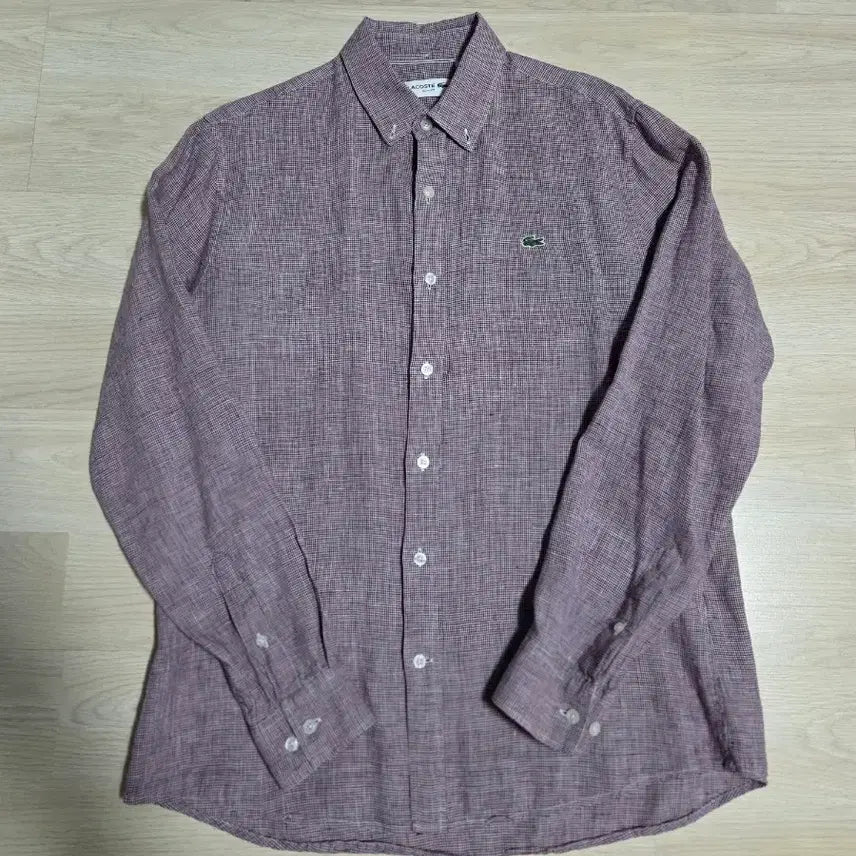 [BUNJANG] Lacoste Linen Shirt M / 라코스테 린넨셔츠m