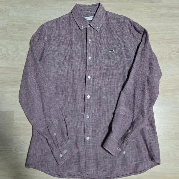 [BUNJANG] Lacoste Linen Shirt M / 라코스테 린넨셔츠m