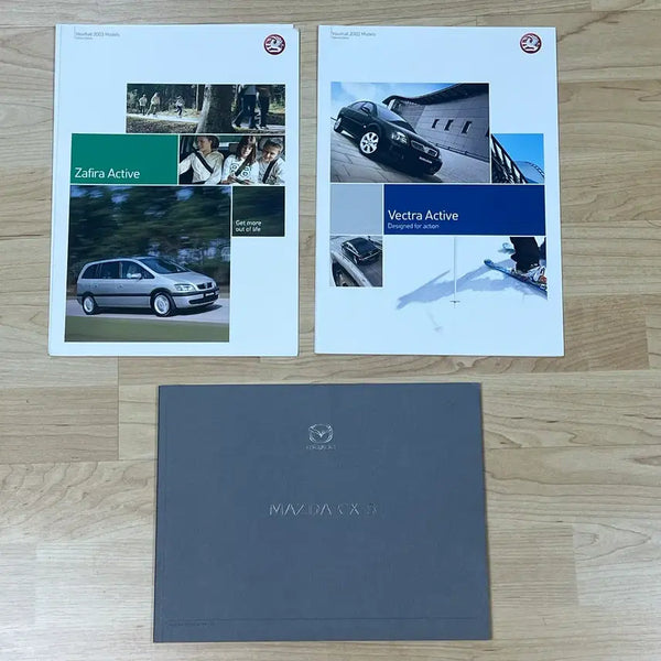[BUNJANG] Vauxhall & Mazda Car Catalogues / 영국 자동차 카탈로그 (복스홀/마쓰다)