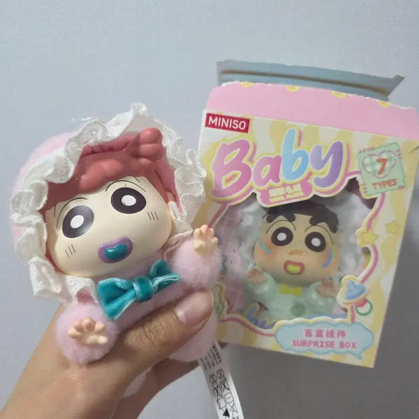 [BUNJANG] Miniso Crayon Shin-chan Baby Doll Keychain (Yuri) / 미니소 짱구 베이비 인형키링(유리)