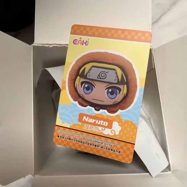 [BUNJANG] EAKI Naruto Shippuden Cute Beast Party Plush Keychain / [정품]EAKI 나루토 질풍전 인형 키링 나루토(단순개봉 새상품)