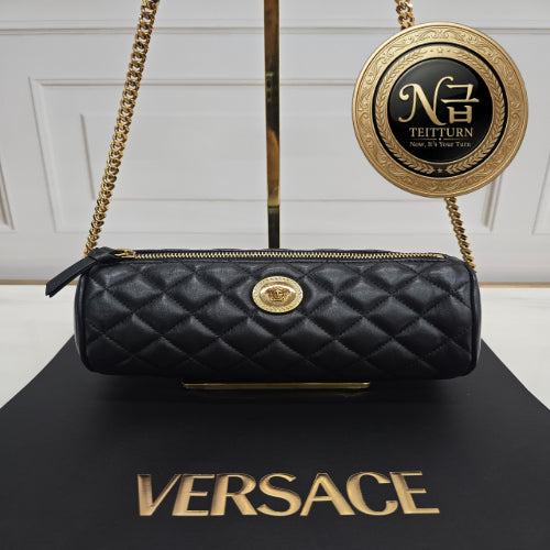 [BUNJANG] Versace Medusa Quilting Lambskin Mini Chain Bag / 베르사체 메두사 퀼팅 양가죽 미니 체인 백