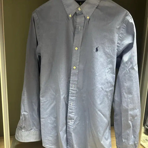 [BUNJANG] Polo Ralph Lauren Light Blue Shirt / 폴로 랄프로렌 하늘색 셔츠