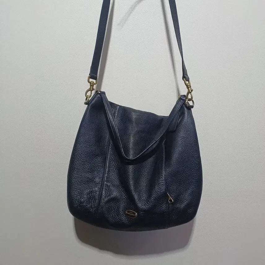 [BUNJANG] Coach Women's Leather Crossbody Bag (26E134) / 코치 여성 가죽 크로스백 (26E134)