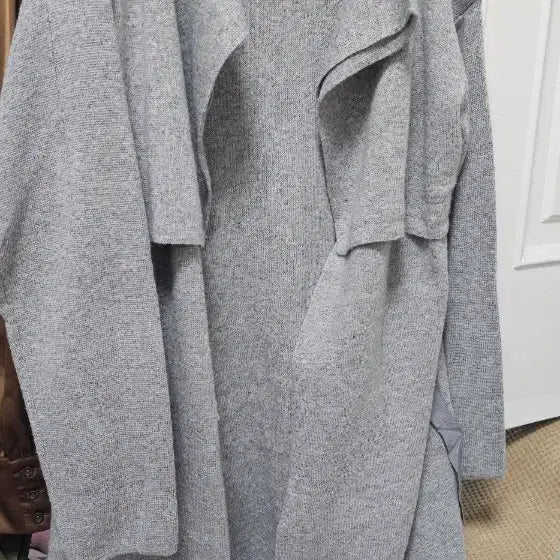 [BUNJANG] The History Grey Long Cardigan / the history 회색 롱 가디건