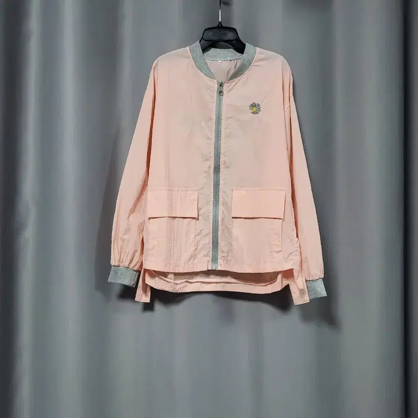 [BUNJANG] Spring Embroidered Bomber Jacket / 바스락 꽃 자수 봄버 자켓