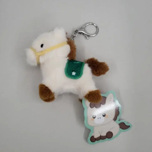[BUNJANG] Horse Plush Keychain / 말 인형 키링