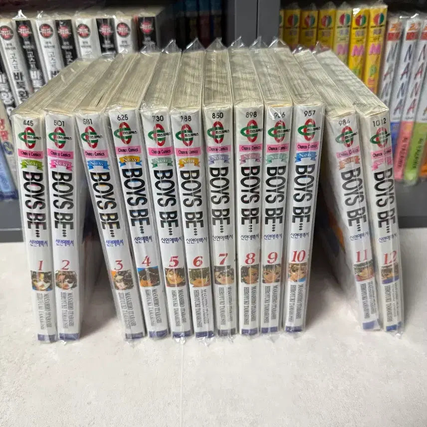 [BUNJANG] New Boys Be Complete Set (Volumes 1-12) / 만화책 뉴 보이즈 비(New Boys Be) 1~12권(개인소장용)