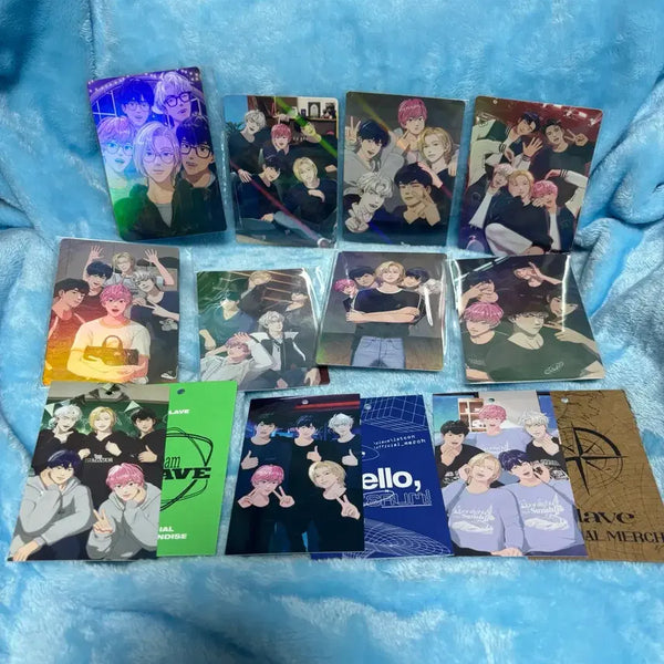 [BUNJANG] Plaive Big Photocard Bundle Set / 플레이브 빅포카 의류택 일괄
