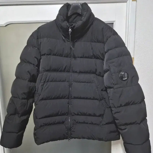 [BUNJANG] CP Company Eco Chrome Black Padded Jacket / CP컴퍼니 에코크롬블랙 패딩 자켓