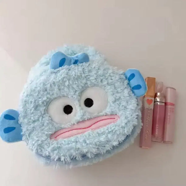 [BUNJANG] Hangyodon Fluffy Pouch / 한교동 뽀글이 파우치
