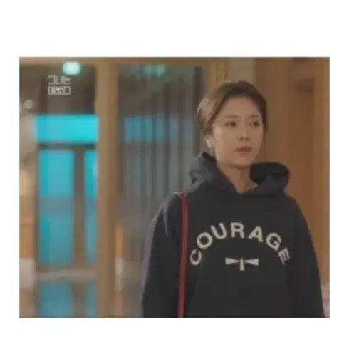 [BUNJANG] Andy&Deb Kimono Hooded Sweatshirt Navy / 앤디앤뎁 황정음 기모후드티 네이비 44-55