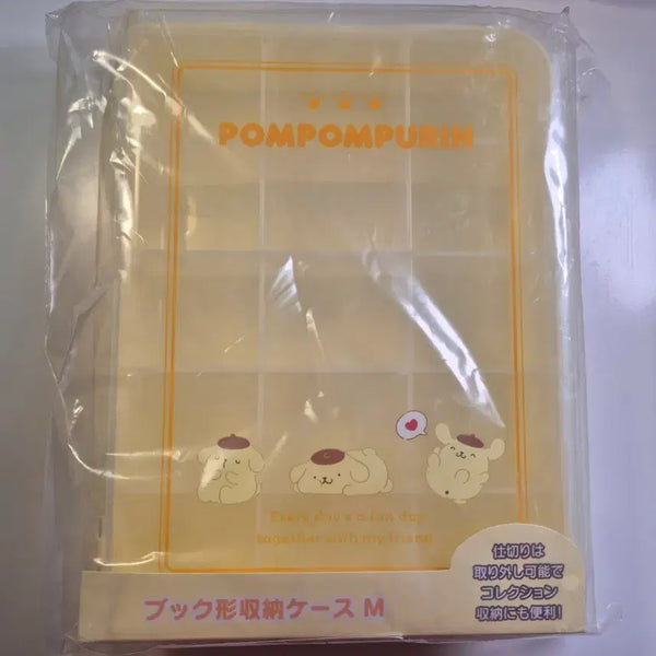 [BUNJANG] Sanrio Pompompurin Book Shaped Storage Case (M) / 새상품)폼폼푸린 책 모양 수납 케이스 M