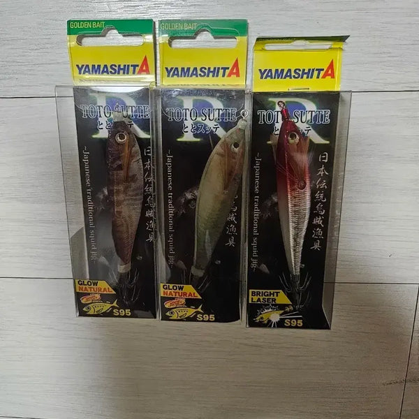 [BUNJANG] Yamashita AJ.QS Chili Pepper EGI Lure Set with Counter / 쭈갑필수)야마시타 AJ.QS 고추장 + 카운터기