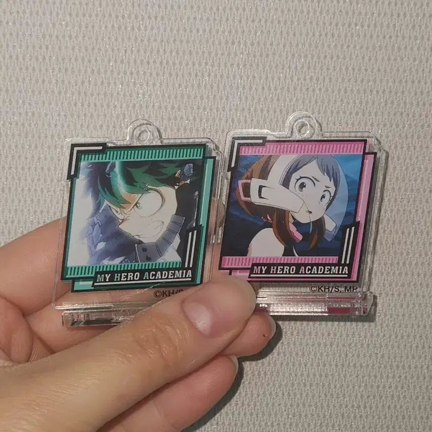 [BUNJANG] My Hero Academia Acrylic Standee Set (Izuku Midoriya, Ochaco Uraraka) / 나의히어로아카데미아 아크릴 스탠드 2개 (미도리야-우라라카)