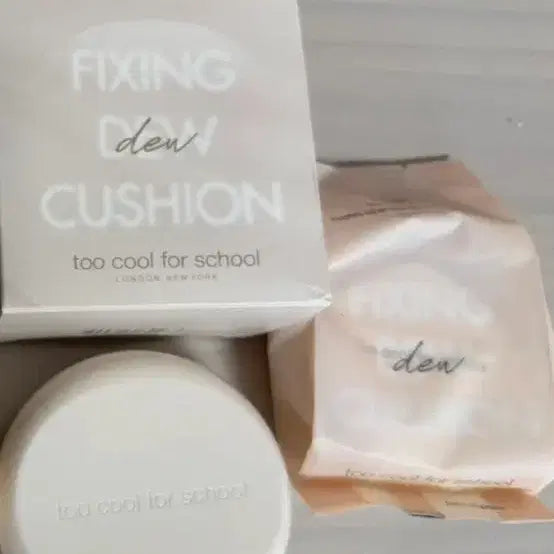 [BUNJANG] Too Cool For School Fixing Dew Cushion (Porcelain 01) / 투쿨포스쿨 픽싱듀 쿠션