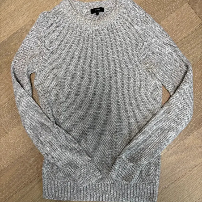 [BUNJANG] Theory Knit Sweater XS Grey / 띠어리 니트 XS 그레이