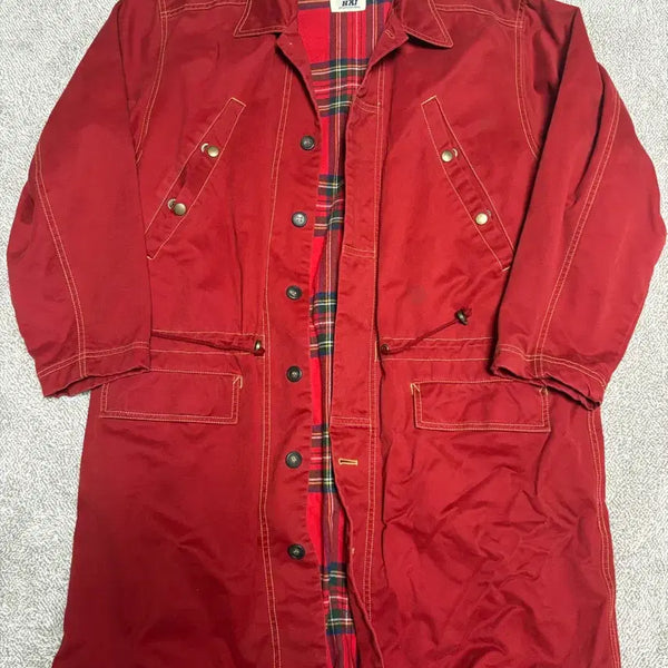 [BUNJANG] Issey Miyake Hai Vintage Coat Burgundy / 이세이미야케 Hai 빈티지 코트 버건디